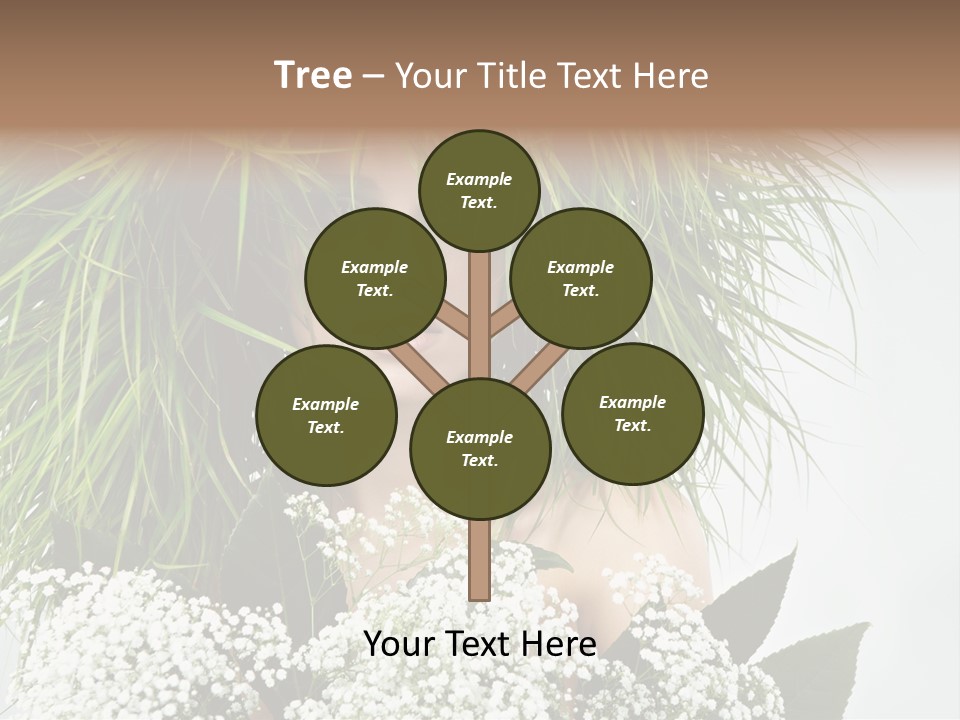 Woman Eco Girl PowerPoint Template