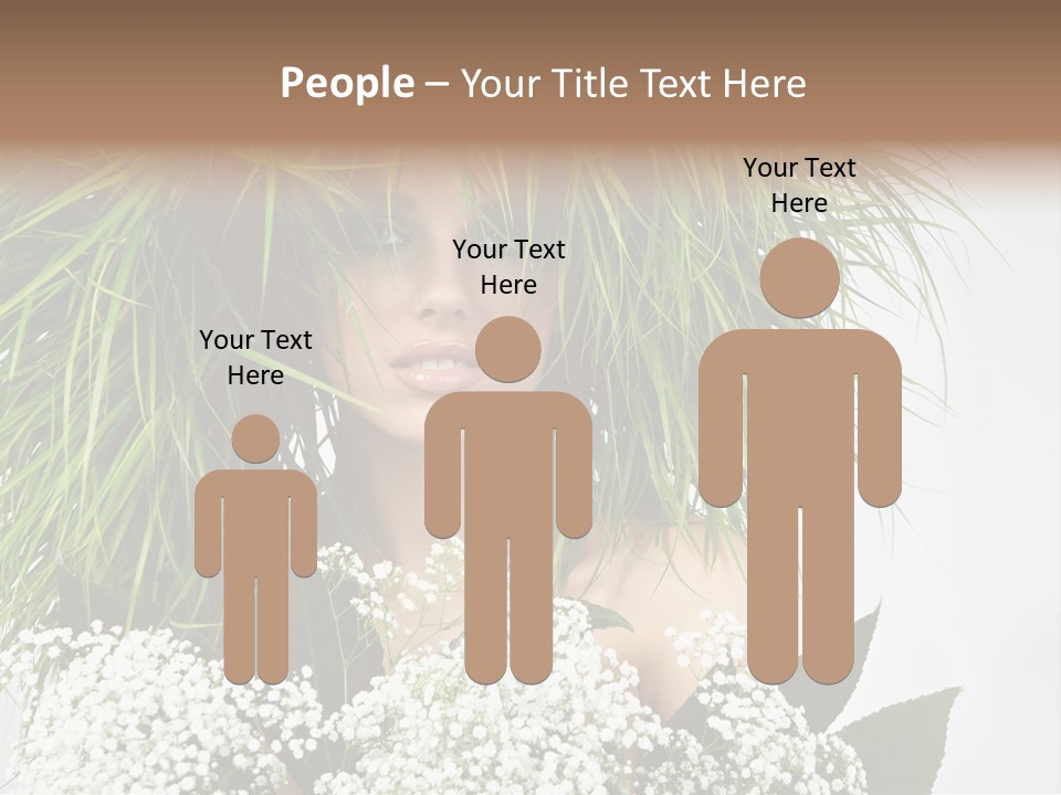 Woman Eco Girl PowerPoint Template