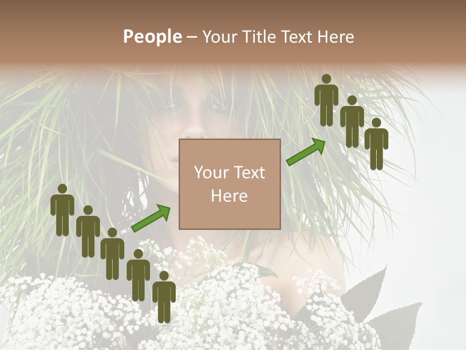 Woman Eco Girl PowerPoint Template