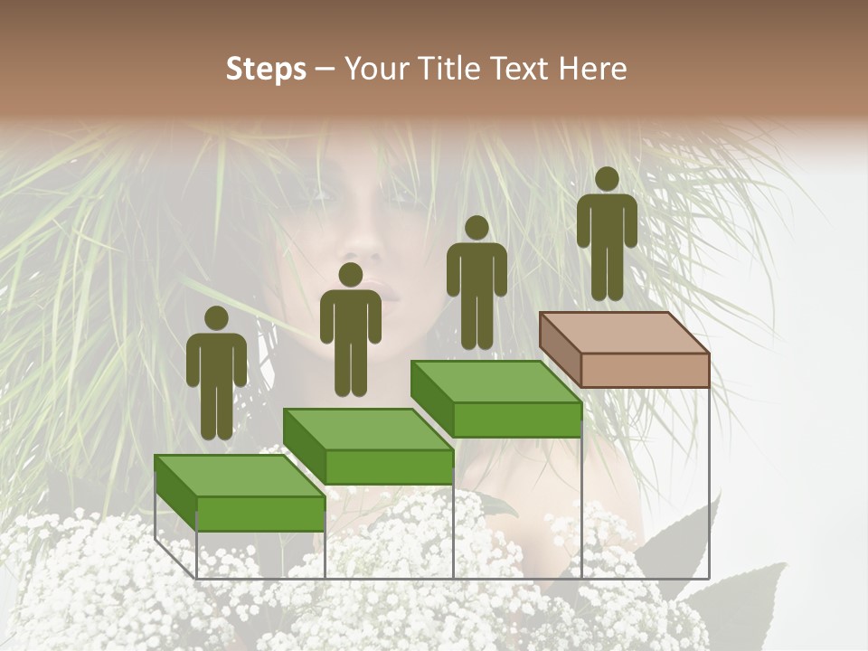 Woman Eco Girl PowerPoint Template