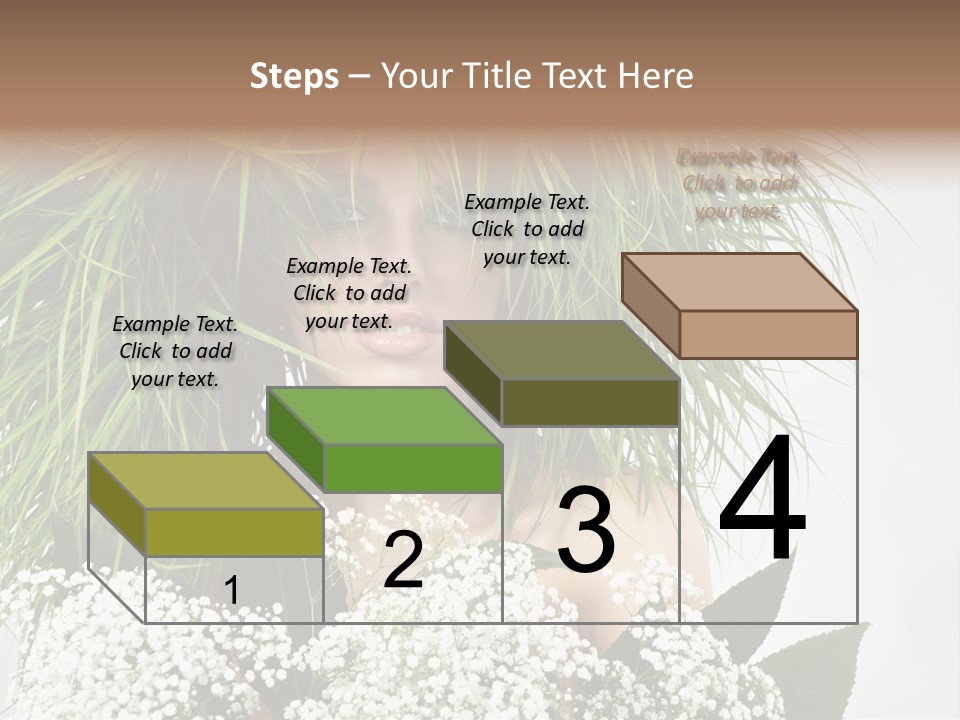 Woman Eco Girl PowerPoint Template