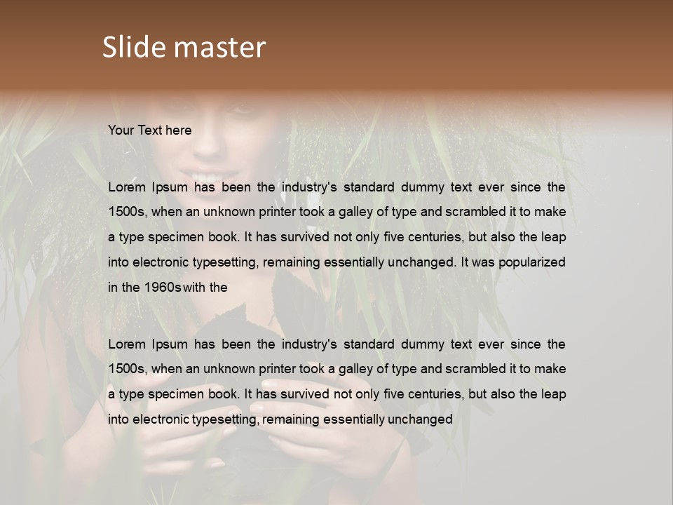 Concept Natural Life PowerPoint Template