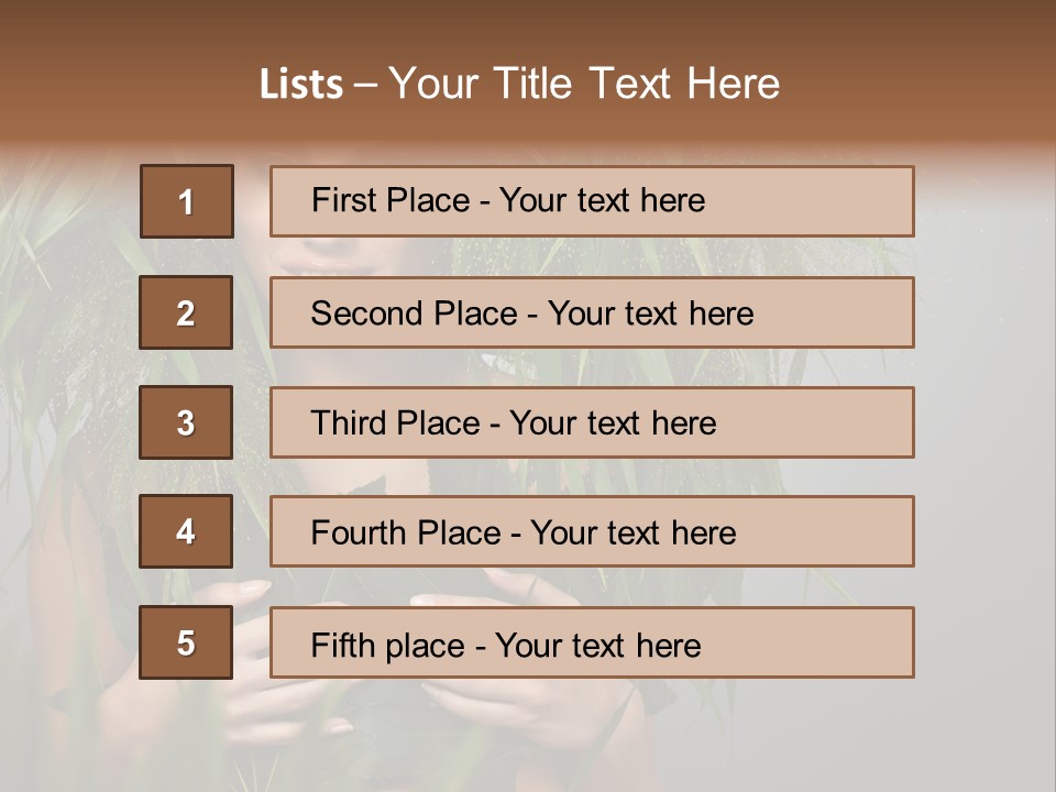 Concept Natural Life PowerPoint Template