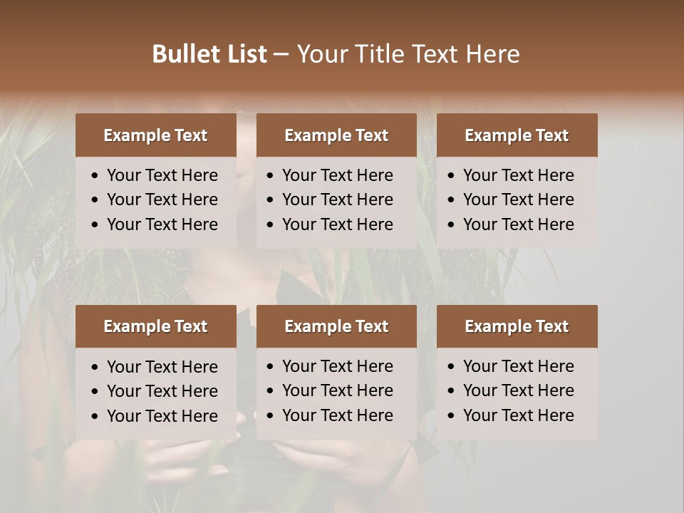 Concept Natural Life PowerPoint Template