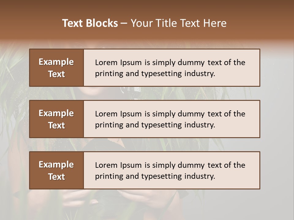 Concept Natural Life PowerPoint Template