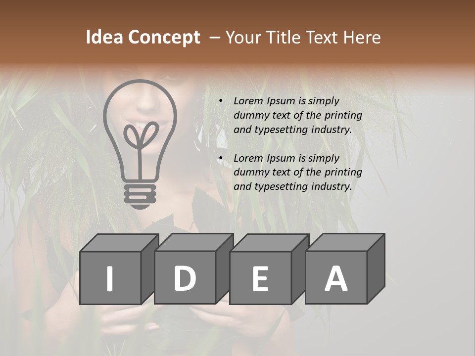 Concept Natural Life PowerPoint Template