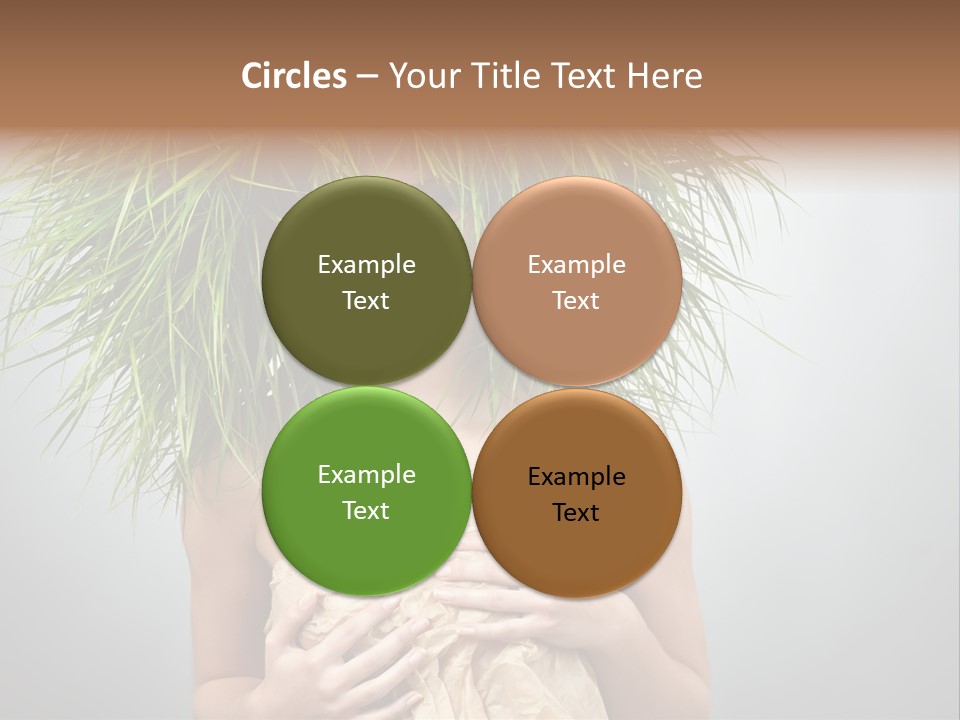 Girl Eco Concept PowerPoint Template