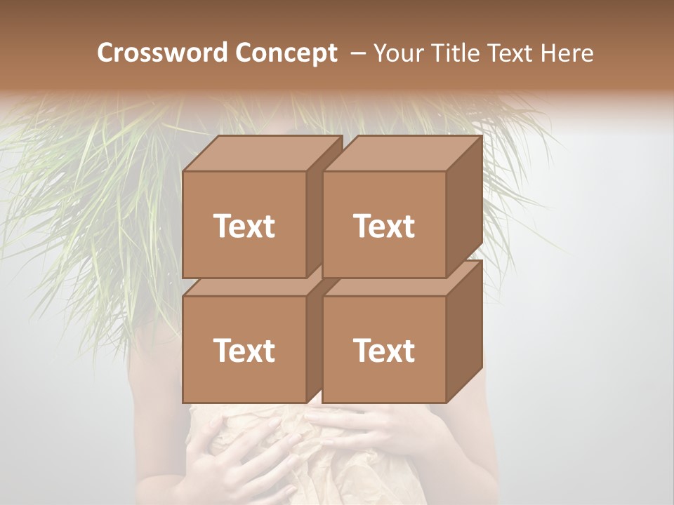 Girl Eco Concept PowerPoint Template