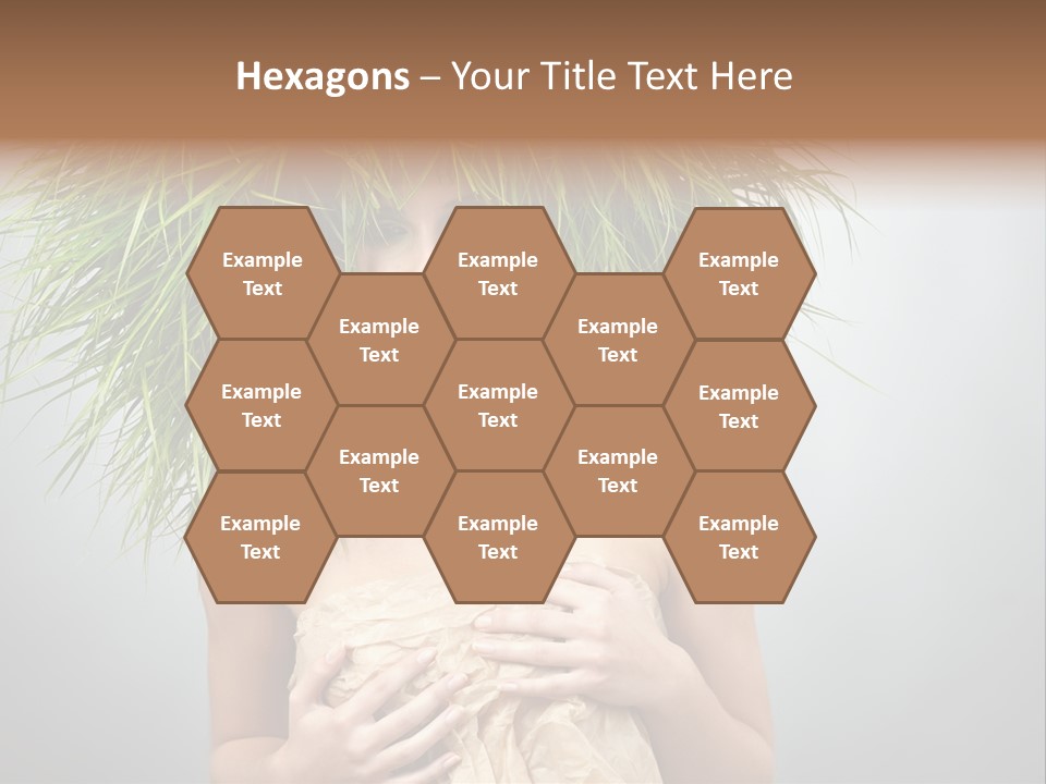 Girl Eco Concept PowerPoint Template