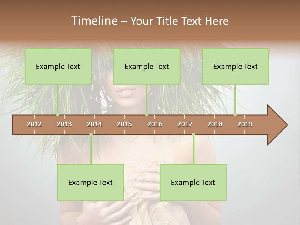 Girl Eco Concept PowerPoint Template