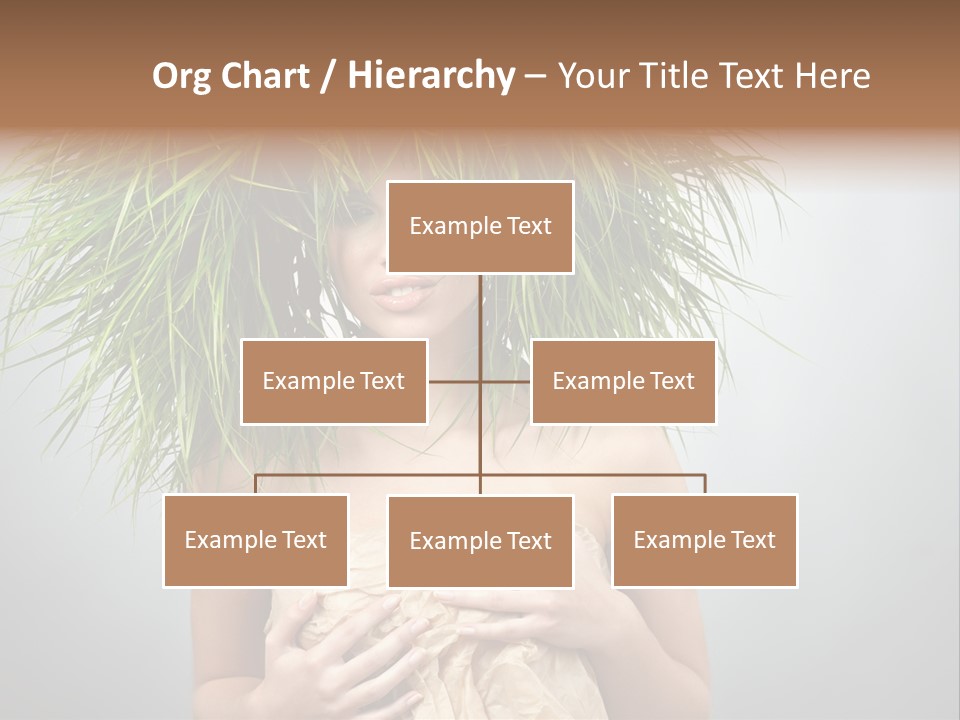 Girl Eco Concept PowerPoint Template