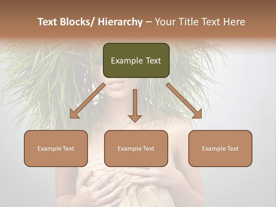 Girl Eco Concept PowerPoint Template