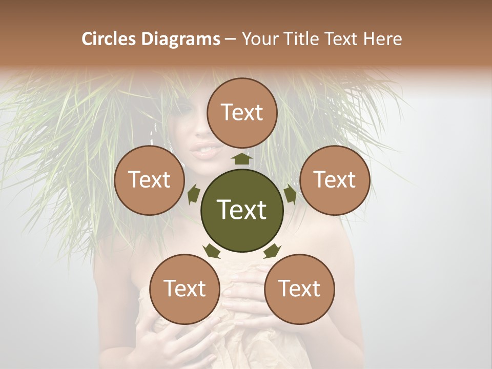 Girl Eco Concept PowerPoint Template