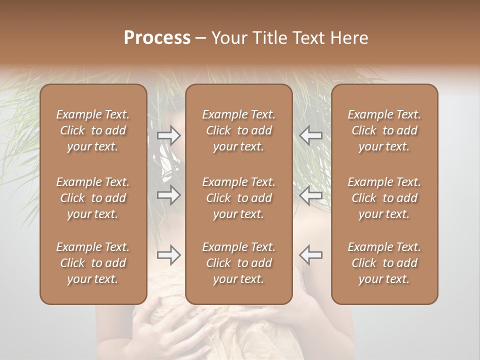 Girl Eco Concept PowerPoint Template