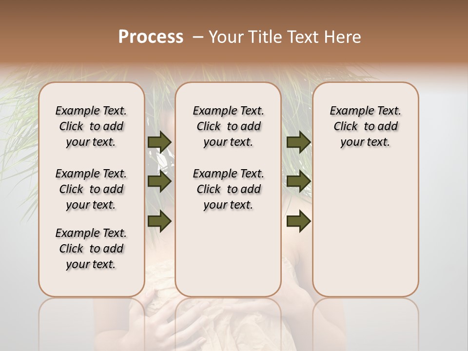 Girl Eco Concept PowerPoint Template