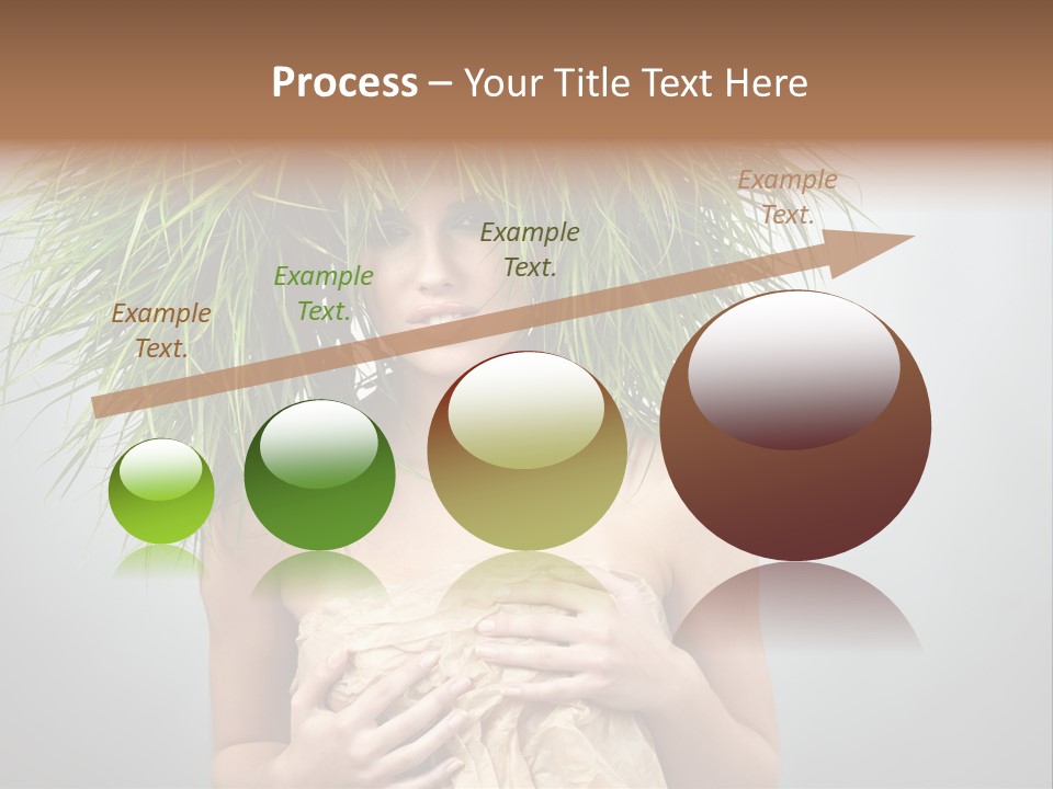 Girl Eco Concept PowerPoint Template