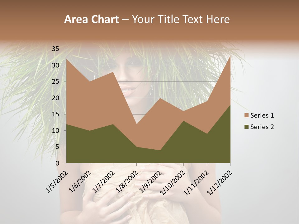Girl Eco Concept PowerPoint Template
