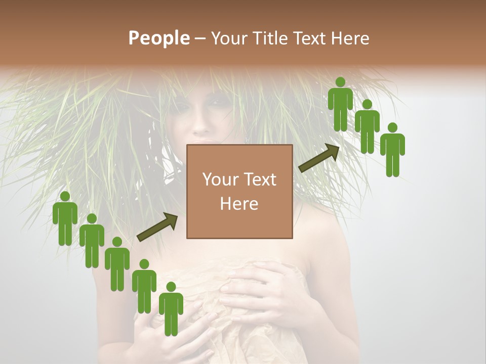 Girl Eco Concept PowerPoint Template