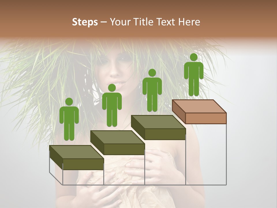 Girl Eco Concept PowerPoint Template