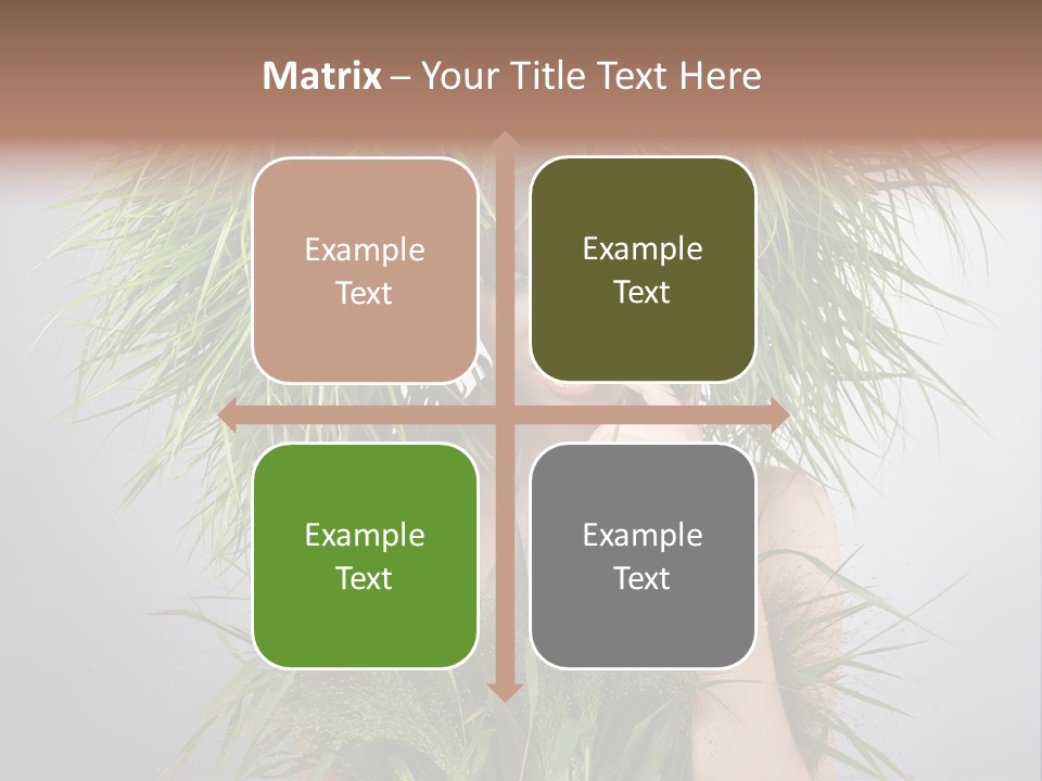 Copy Space Floral Fresh PowerPoint Template