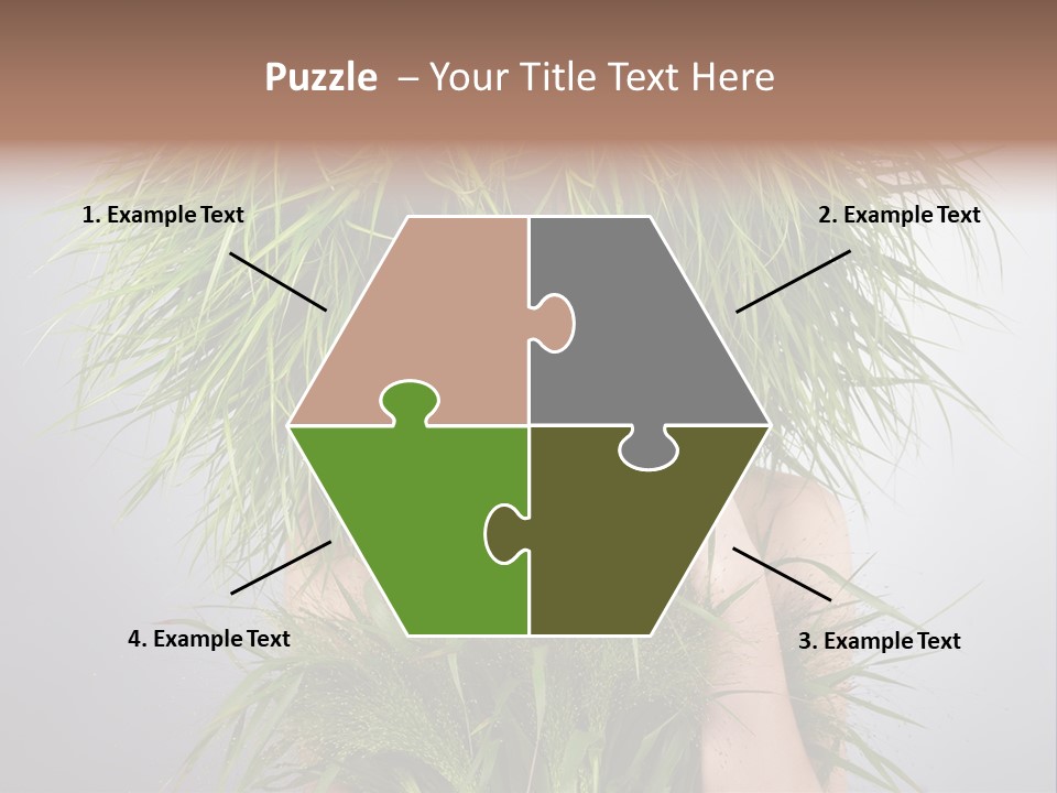 Copy Space Floral Fresh PowerPoint Template