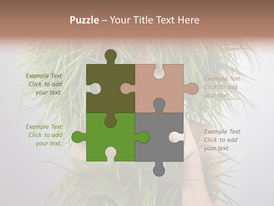 Copy Space Floral Fresh PowerPoint Template