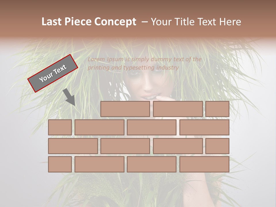 Copy Space Floral Fresh PowerPoint Template