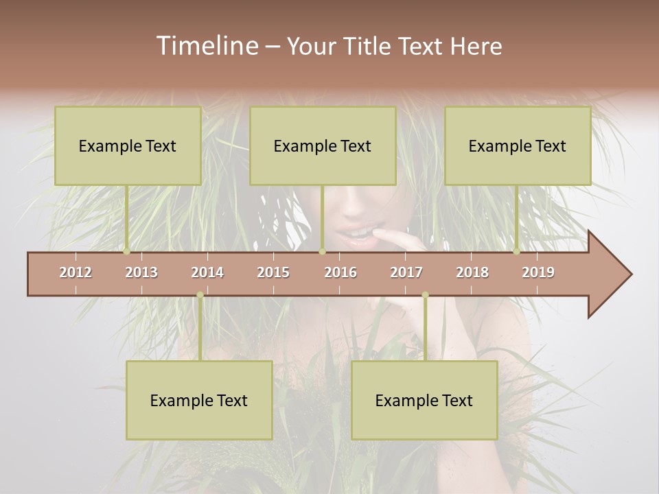 Copy Space Floral Fresh PowerPoint Template