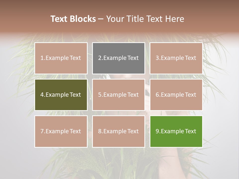Copy Space Floral Fresh PowerPoint Template
