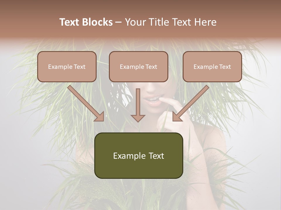 Copy Space Floral Fresh PowerPoint Template