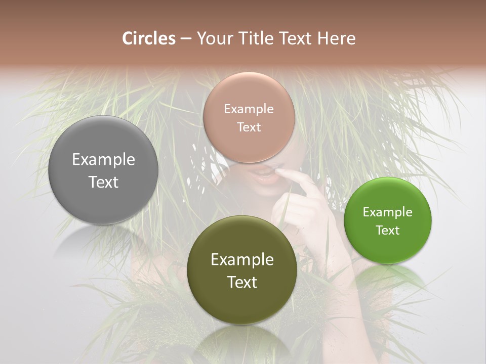 Copy Space Floral Fresh PowerPoint Template