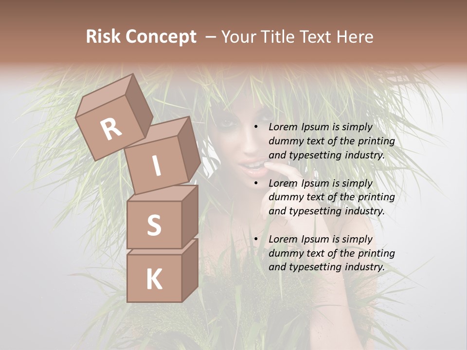 Copy Space Floral Fresh PowerPoint Template