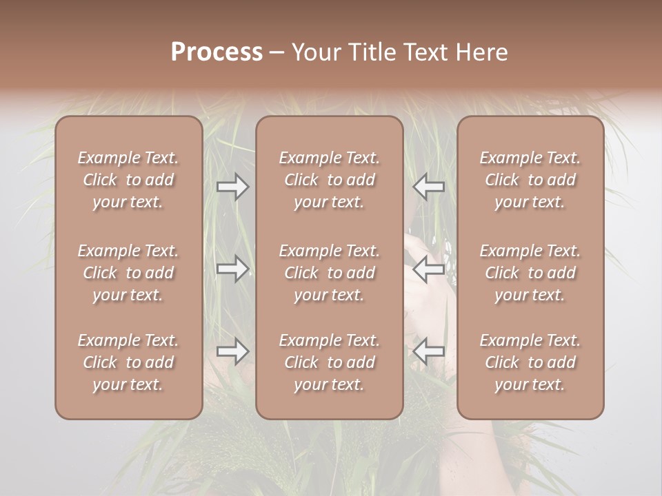 Copy Space Floral Fresh PowerPoint Template