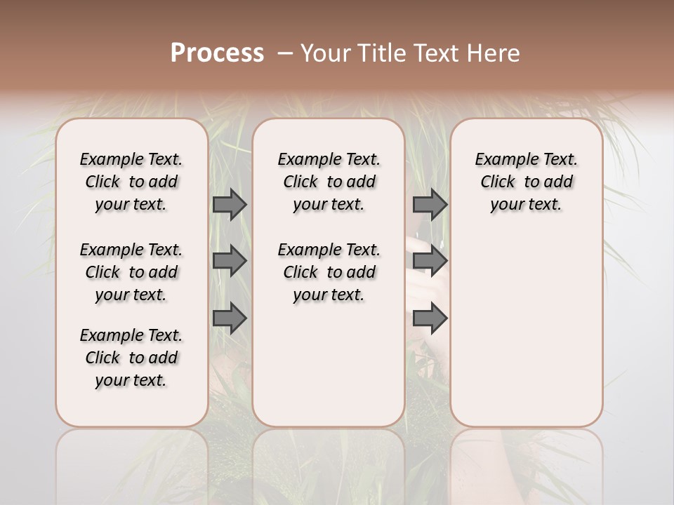Copy Space Floral Fresh PowerPoint Template
