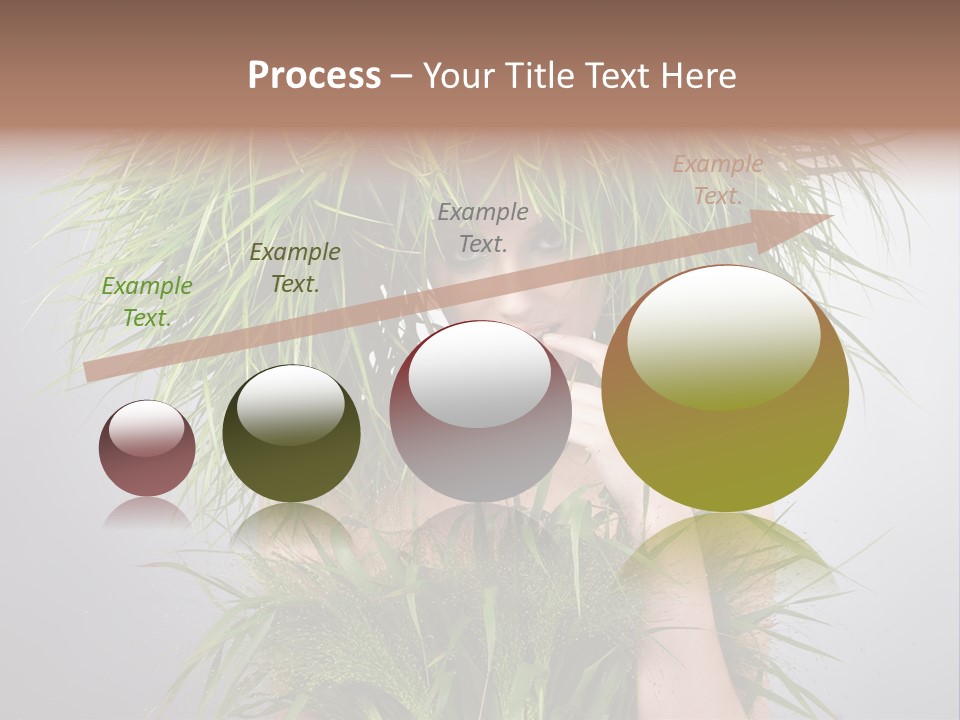 Copy Space Floral Fresh PowerPoint Template