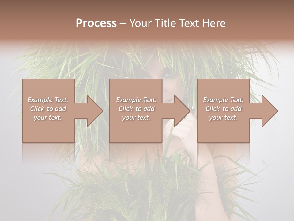 Copy Space Floral Fresh PowerPoint Template