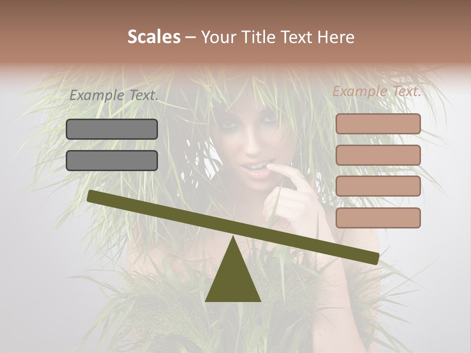 Copy Space Floral Fresh PowerPoint Template