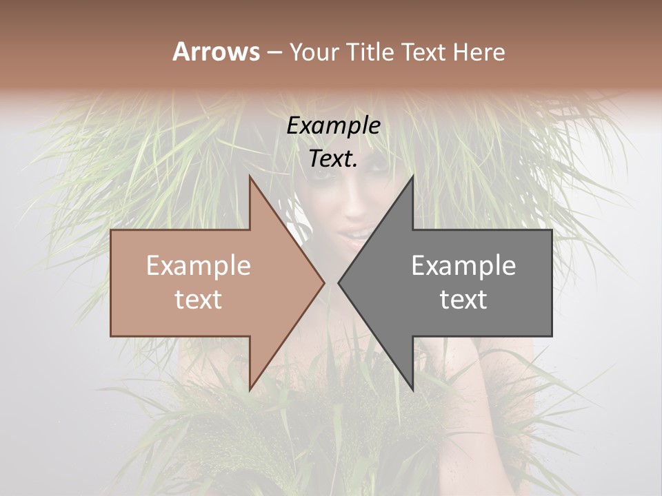 Copy Space Floral Fresh PowerPoint Template