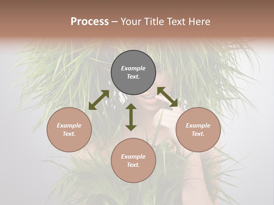 Copy Space Floral Fresh PowerPoint Template