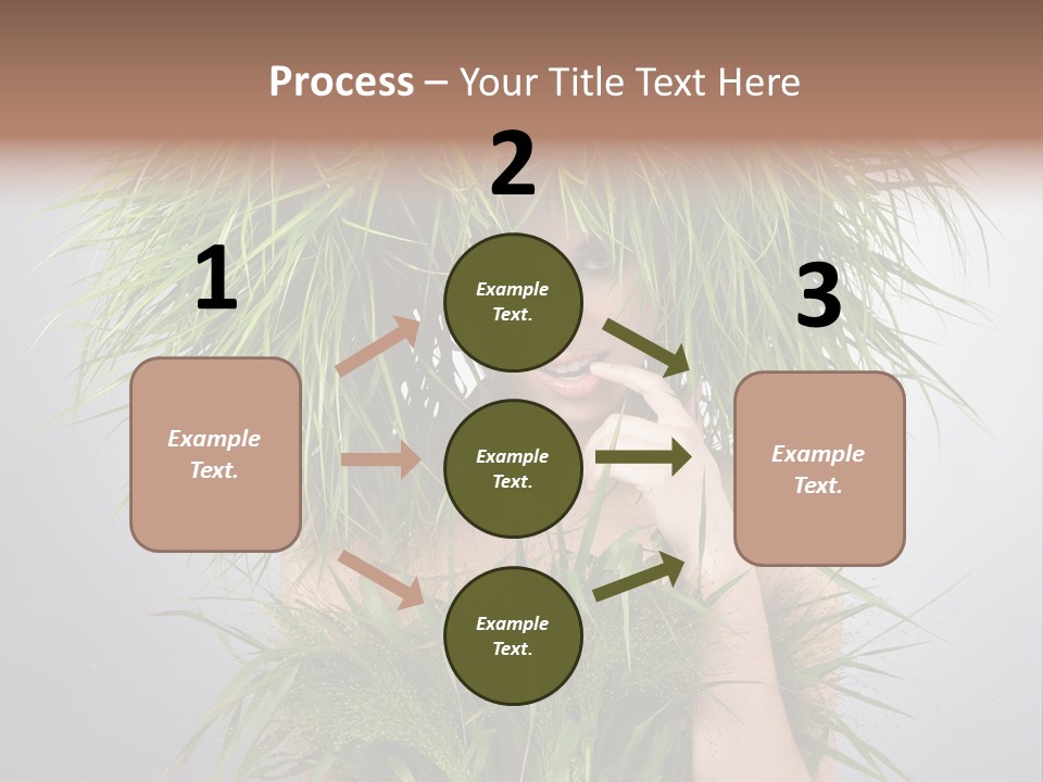 Copy Space Floral Fresh PowerPoint Template