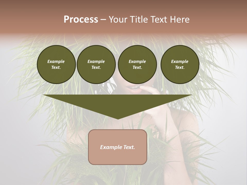 Copy Space Floral Fresh PowerPoint Template