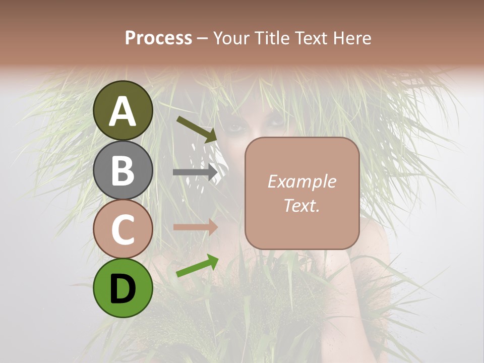 Copy Space Floral Fresh PowerPoint Template