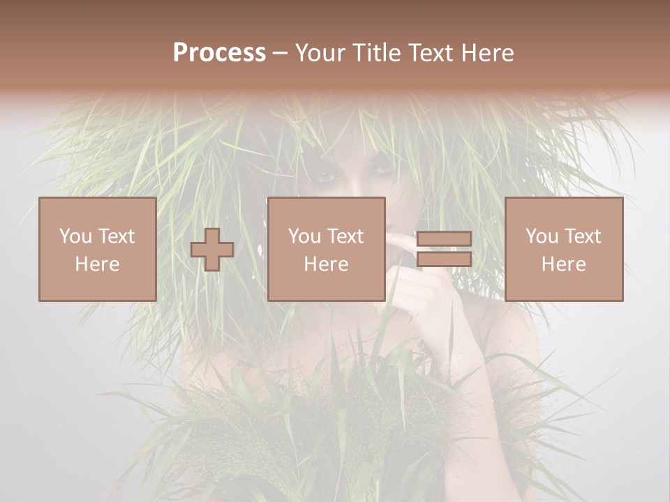 Copy Space Floral Fresh PowerPoint Template