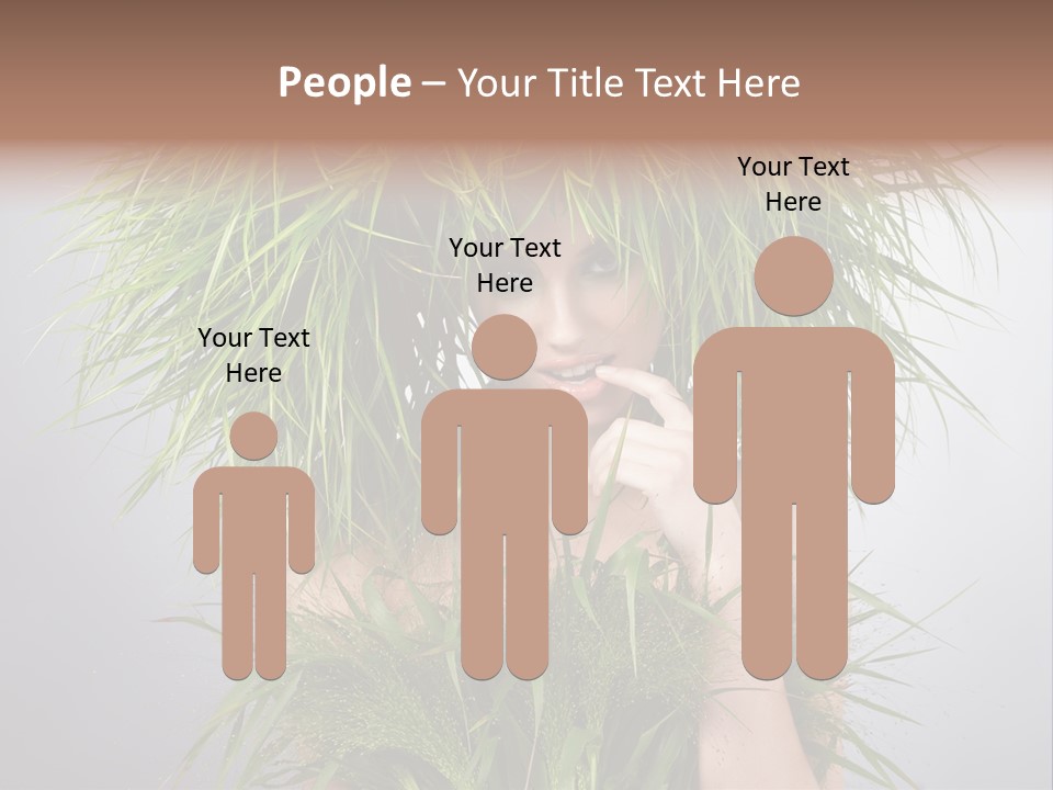 Copy Space Floral Fresh PowerPoint Template