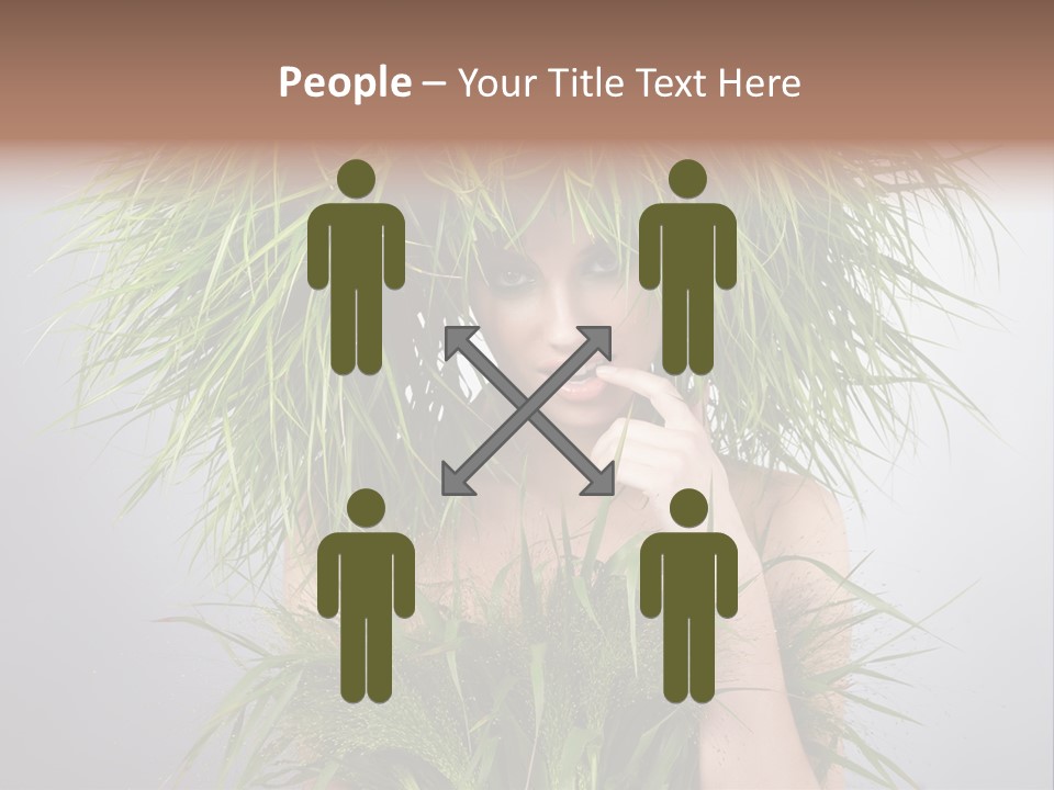 Copy Space Floral Fresh PowerPoint Template