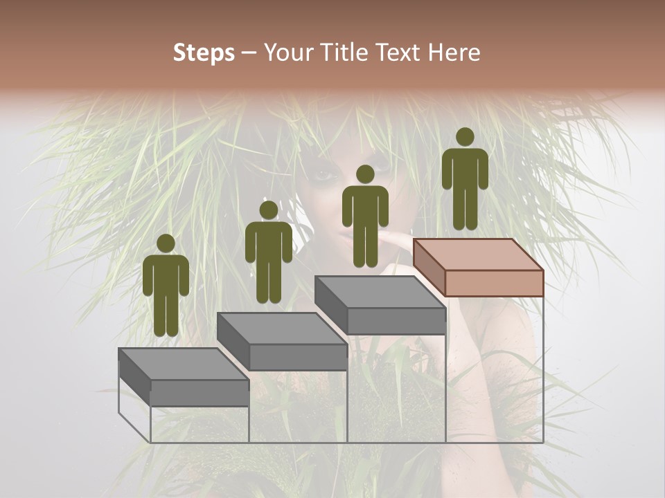 Copy Space Floral Fresh PowerPoint Template