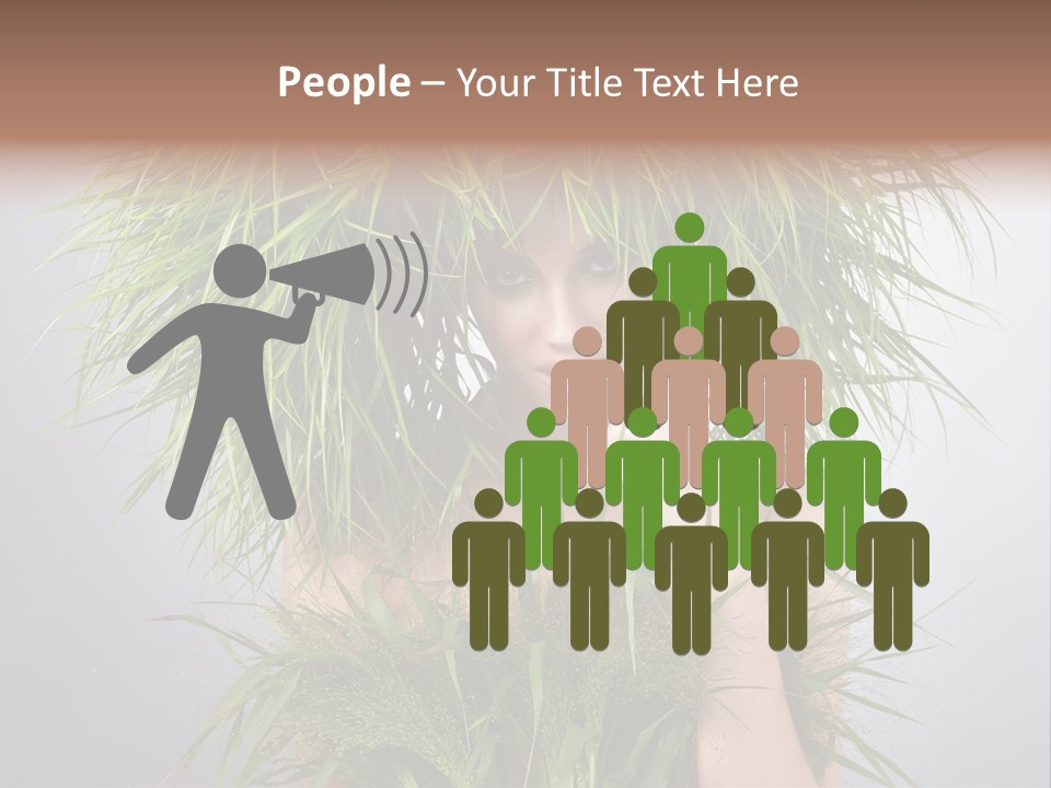 Copy Space Floral Fresh PowerPoint Template