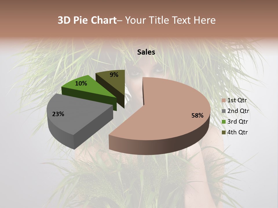 Copy Space Floral Fresh PowerPoint Template