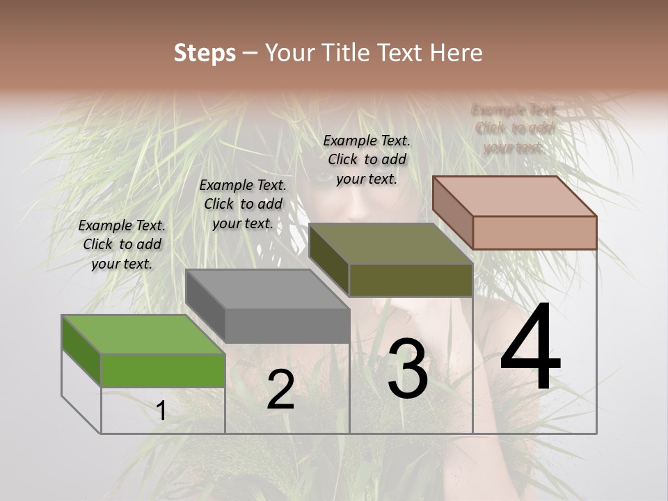 Copy Space Floral Fresh PowerPoint Template