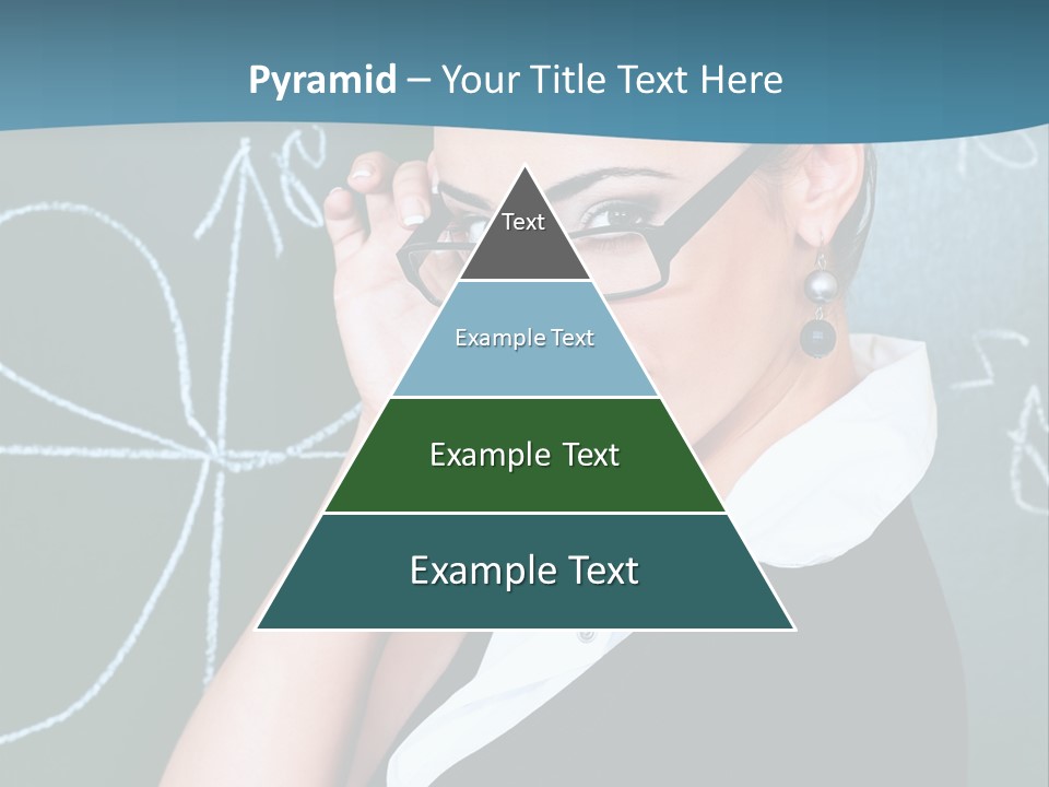 Close Up Colour Y PowerPoint Template